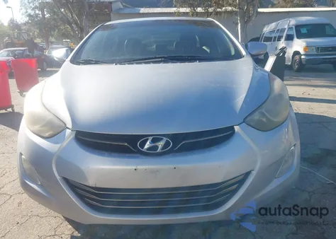 2013 Hyundai Elantra Limited z USA, uszkodzony, nr VIN KMHDH4AEXDU557987